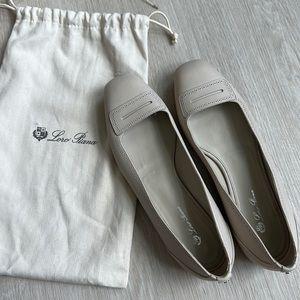 Loro Piana Beige Ballet Flats